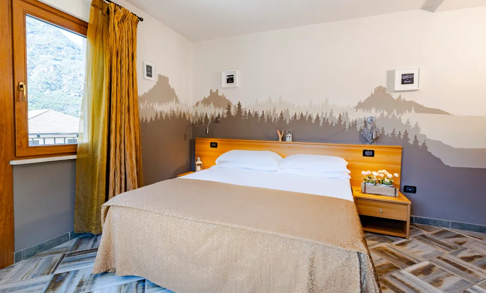 Hôtel dans la Vallée d'Aoste avec chambres avec vue sur les montagnes